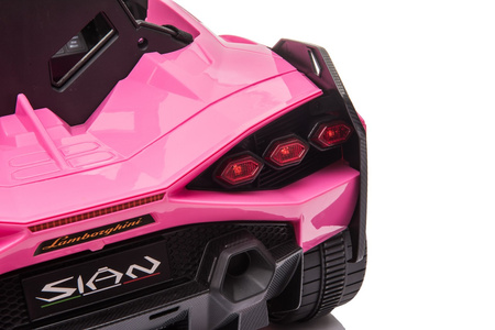 Pojazd Lamborghini SIAN Różowy