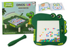 Tablica Magnetyczna Edukacyjna Dinozaur Pad Układanka Zielona Koraliki