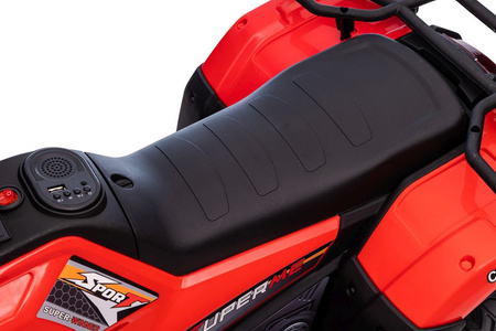 Quad Na Akumulator JC915 Czerwony