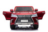 Lexus LX570 Lakierowane Autko dla 2 dzieci Czerwony SUV + Pilot