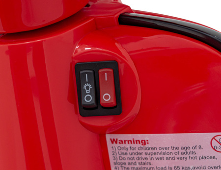 Pojazd Skuter Retro 23 Czerwony