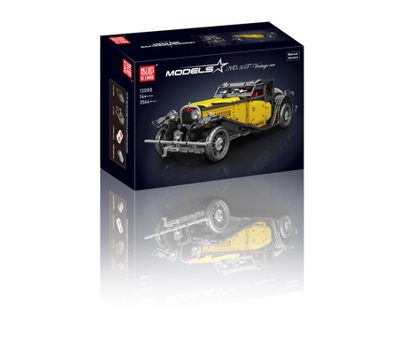 Klocki Pojazd, samochód retro 50T 3564el.