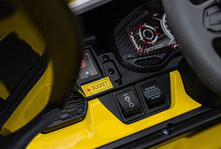 Pojazd Lamborghini Revuelto XL STRONG Żółty