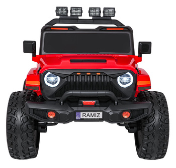 Pojazd Extreme Sport 4x4 Zmienna Wielkość Czerwony