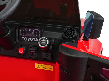 Pojazd Toyota Land Cruiser PRADO Czerwony