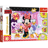Puzzle - 100 - Myszka Minnie i błyskotki - Trefl 14820