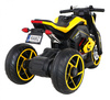 Motor Future na akumulator dla dzieci Żółty + Panel audio + Wolny Start + Koła EVA