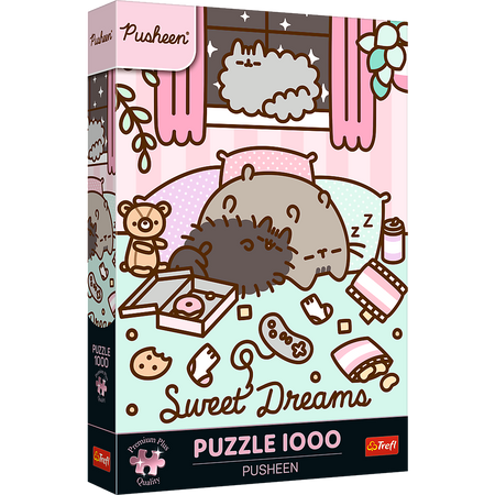 Puzzle - 1000 Premium Plus - Pusheen - Trefl 12080