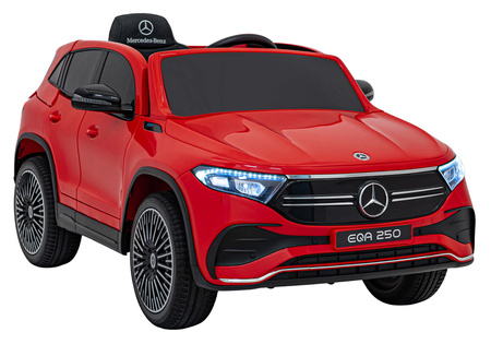 Pojazd Mercedes Benz EQA 250 Czerwony