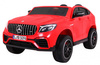 Auto Mercedes GLC 63S dla dzieci Czerwony Suv + Napęd 4x4