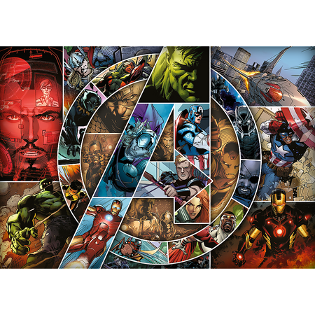 Puzzle - 1000 - Avengers: Bohaterowie - Trefl 10934