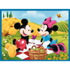 Puzzle + MEMOS - 2w1 (30,48) - Poznaj bohaterów Disney - Myszka Miki - Trefl 93344