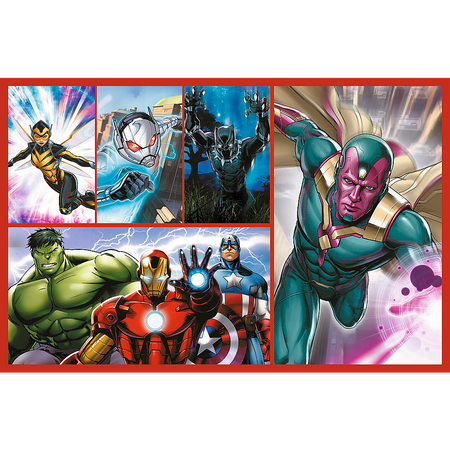 Puzzle - 2x70 - Zostań bohaterem - Avengers - Trefl 34439