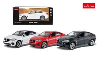 Autko Metalowe 1:24 BMW X6M Czarny RASTAR