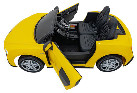 Pojazd Audi Spyder R8 LIFT STRONG Żółty