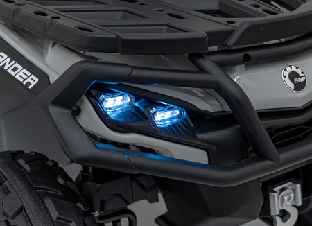 Quad Can Am Outlander ATV z Pilotem Szary