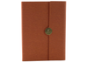Notes Biurowy Na Magnes Notatnik A5 W Linie Z Obiciem Brązowy