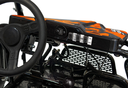 Pojazd BUGGY Spalinowy LUCKY SEVEN LIFT Pomarańczowy