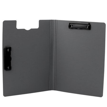 Podkładka Deska Z Okładką Dwa Klipy A4 Plastikowa Granatowa