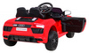 Audi R8 na akumulator dla dzieci Czerwony + Pilot + EVA + Wolny Start + MP3 LED
