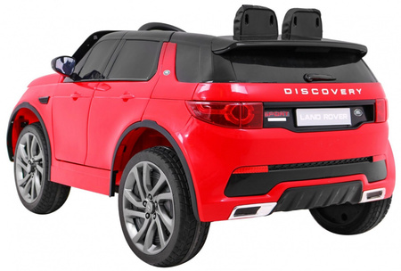 Land Rover Discovery dla dzieci Czerwony SUV + Pilot