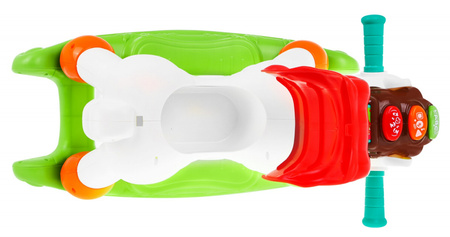 Konik na biegunach Jeździk 2w1 dla dzieci 18m+ Interaktywne funkcje + Dźwięki Światła