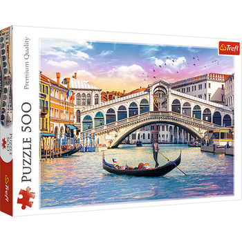 Puzzle - 500 - Most Rialto - Wenecja - Trefl 37398