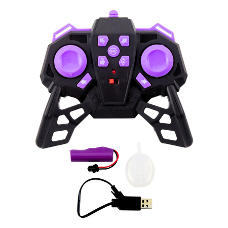 Auto Terenowe Pick Up Truck Policja Zdalnie Sterowany RC Światła Dym 1:16