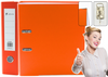 Segregator Na Dokumenty A4/75mm Mechanizm Dźwigniowy Pomarańczowy