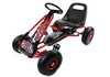 Gokart Czerwony A-15 Pompowane Koła
