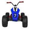 Quad Lucky Seven na akumulator Niebieski + Koła EVA + Wolny Start + LED + MP3 USB