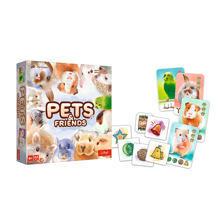 Gra rodzinna Pets & Friends Trefl 02443
