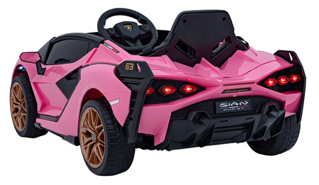 Pojazd Lamborghini SIAN Różowy