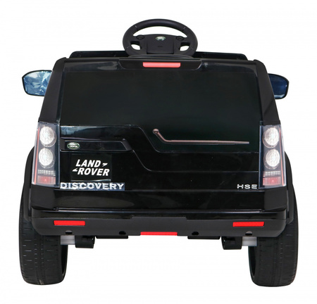Land Rover Discovery Autko elektryczne dla dzieci Czarny SUV + Pilot