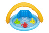 Dmuchany Brodzik Basenik z Daszkiem dla dzieci 6m+ Z Grą Układanką BESTWAY 115x89x76 Gra układanka + 3 Obręcze