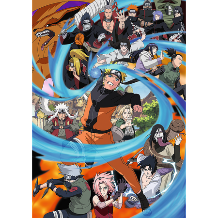 Puzzle - 1000 Premium Plus - Naruto Shippuden - Trefl 12083