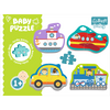 Puzzle - Baby Classic - Pojazdy transportowe - Samolot Statek Auto Pociąg - Trefl 36075