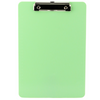 Podkładka Deska Z Klipem Do Pisania Miarka A4 Plastikowa Zielona