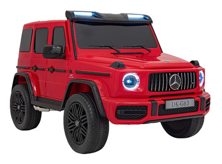 Pojazd Mercedes Benz G63 AMG XXL STRONG Czerwony