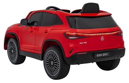 Pojazd Mercedes Benz EQA 250 Czerwony
