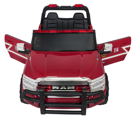 Pojazd RAM 3500 Straż Pożarna Czerwony