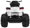 Quad ATV 2.4GHz na akumulator dla dzieci Biały + Pilot + Koła EVA + Radio MP3 + Wolny Start
