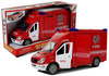 Wóz Strażacki z Napędem Frykcyjnym Dźwiękiem Otwierane Drzwi