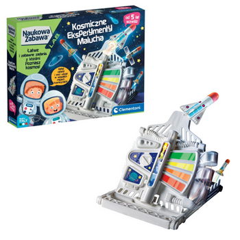 Naukowa Zabawa Kosmiczne Eksperymenty Malucha Język Polski Clementoni 50798