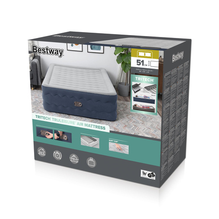 Dmuchany Materac 203 x 152 x 51 cm Bestway 6716P