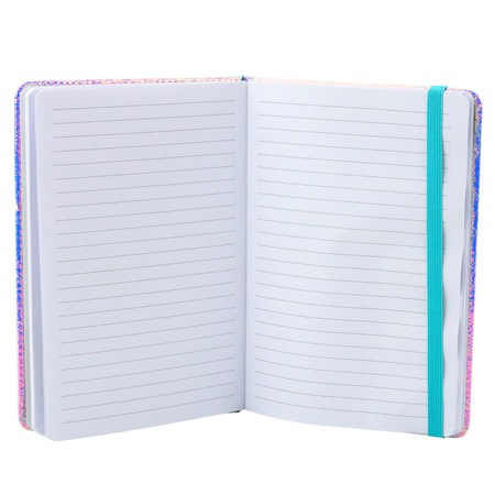 Zeszyt Notatnik W Linie Muszla Z Konfetti Holograficzny A5 70 Kartek