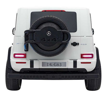 Pojazd Mercedes Benz G63 AMG XXL STRONG MP4 Biały