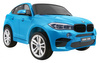 SUV BMW X6M XXL dla 2 dzieci Lakier Niebieski + Pilot