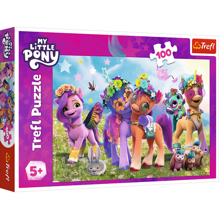 Puzzle - 100 - Zabawne Kucyki - My Little Pony - Trefl 16463