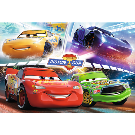 Puzzle - 160 - Zwycięski wyścig - Disney Cars 3 - Trefl 15356